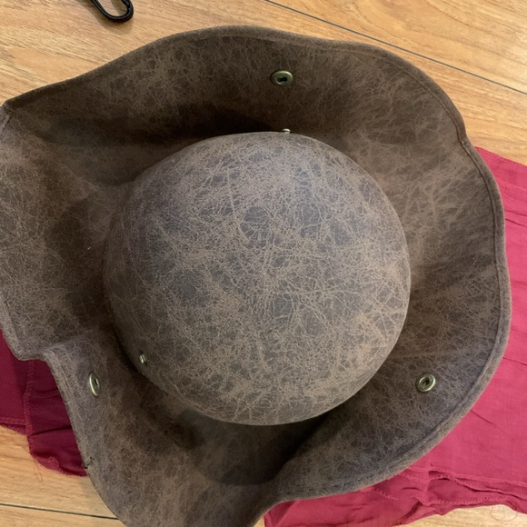 Pirate Hat for Women Men Colonial Tricorn Hat Halloween Pirate Costume 3PC - Picture 11 of 12